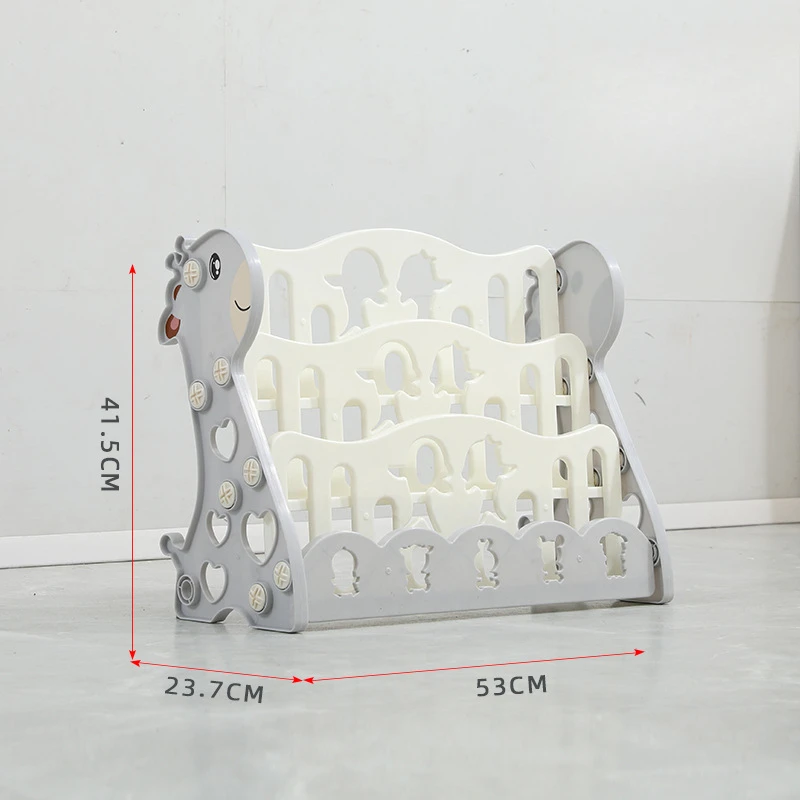 Estantería Modular para niños, contenedores extraíbles, almacenamiento de juguetes de dibujos animados con diseño sin punta para niños pequeños, estantería para niños - imagen 5