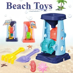 Set juguetes de playa para niños – cubo, pala y rastrillo