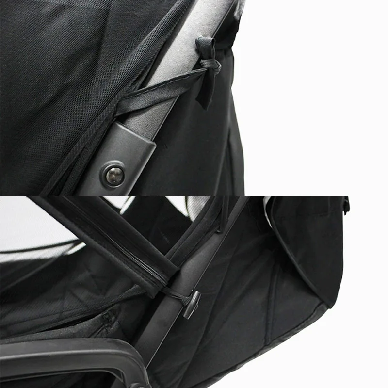 Mosquitera para cochecito para Cybex Priam Mios Balios S Eezy Melio Stokke Xplory Bugaboo Bee Series accesorios para cochecito de bebé - imagen 5