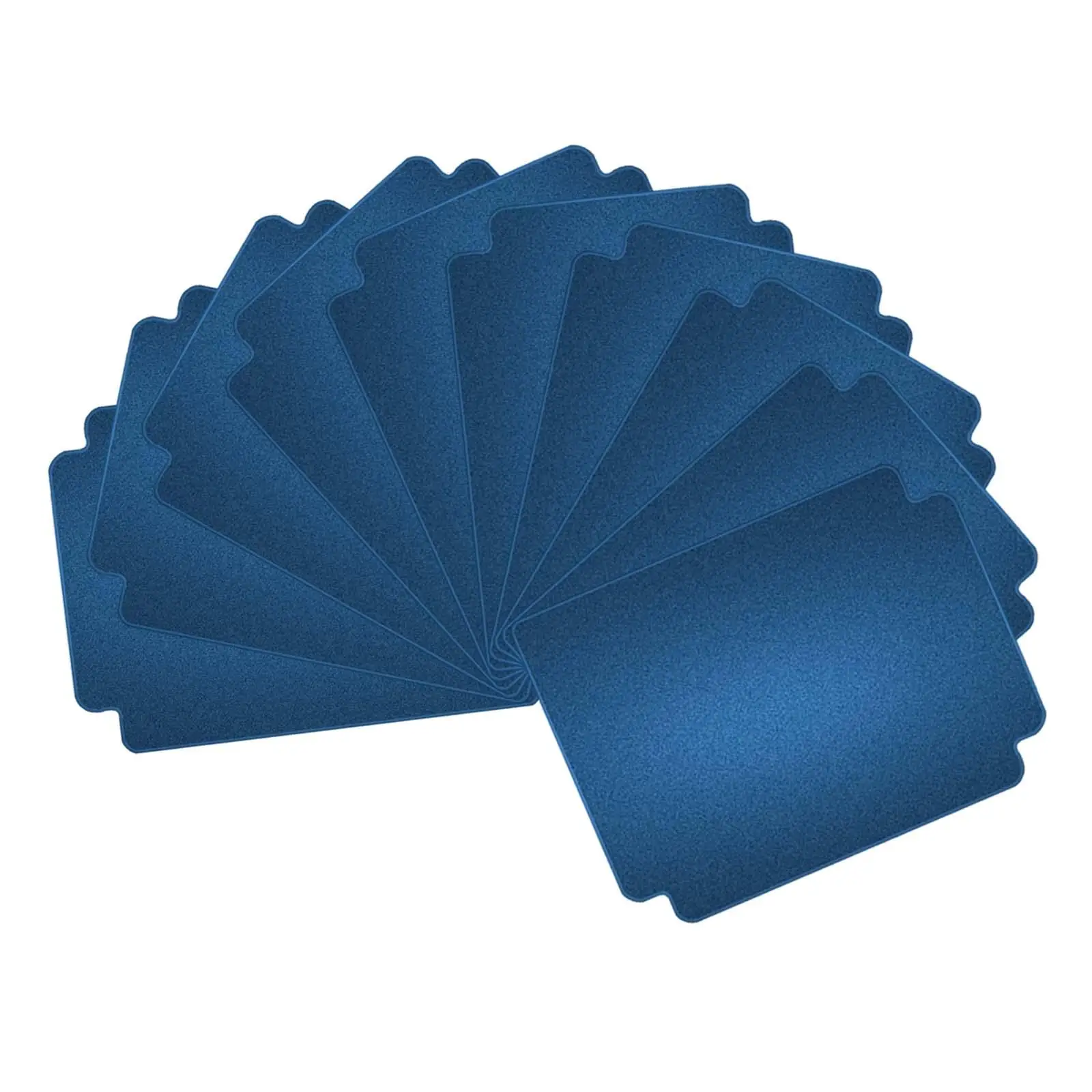 PP Trading Card Dividers Blue Card Page Separator Sorting Organizer for Collectible Gaming Cards and Card Games