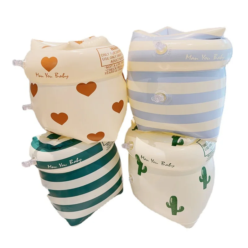 Anillos de natación para brazo para niños y adultos, mangas de brazo flotantes inflables, bolsa de aire doble, flotadores de brazo para piscina, accesorios de natación - imagen 3