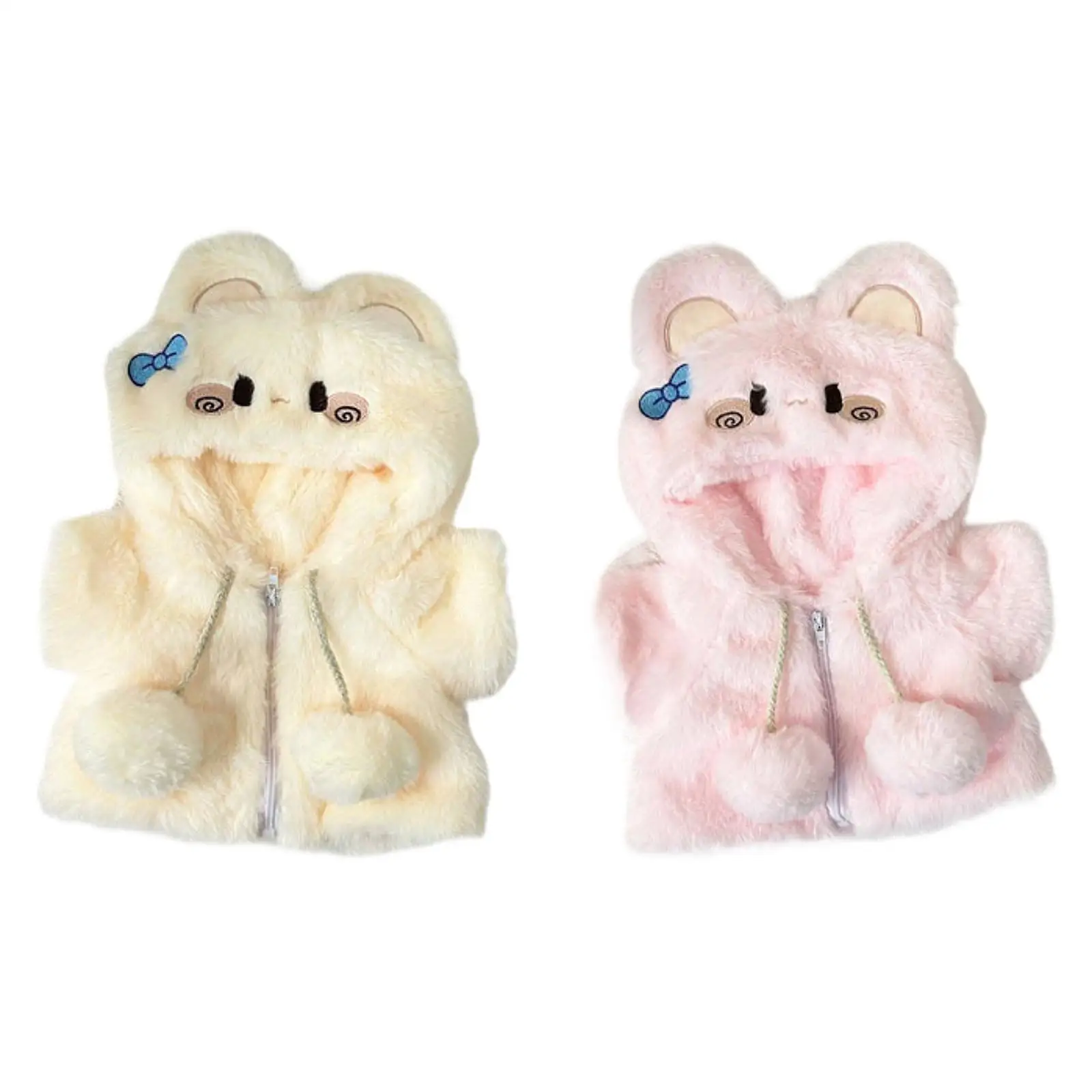 Plush Doll Overcoat Cosplay Costume Pretend Play Fashion Cute for 38cm Dolls