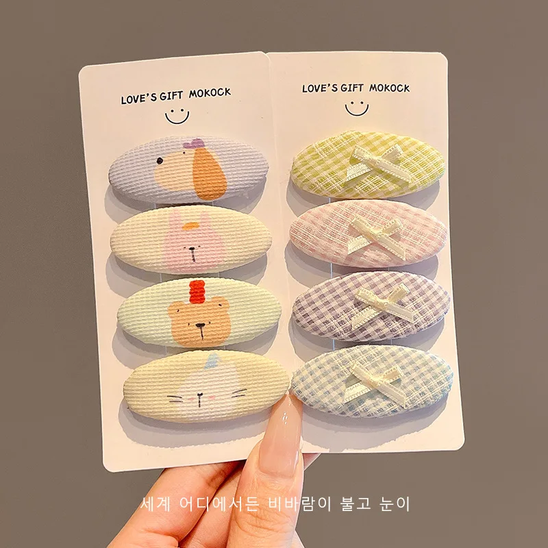 2 uds horquilla para niños linda chica coreana Mori flequillo bebé pasadores de pelo roto sombreros niñas niños accesorios para el cabello - imagen 3