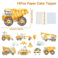18pcs cake topper