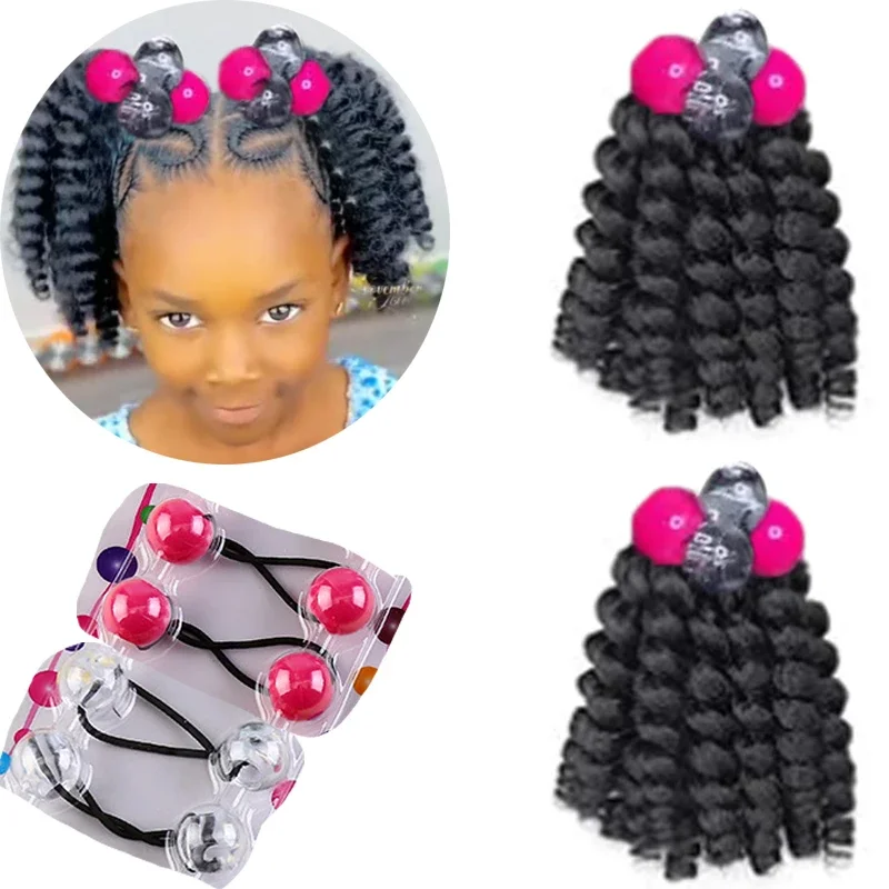 Accesorios pelo niña con burbuja – Diseño moderno y colorido - imagen 4