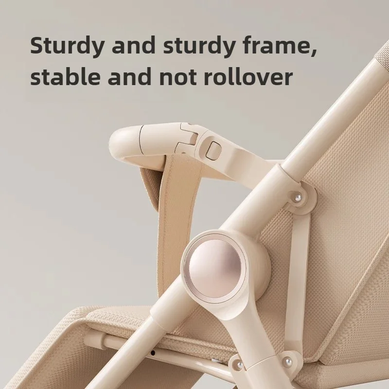 Nuevo cochecito de bebé ultraligero 2025, carrito de bebé plegable para viajes al aire libre para niños de 0 a 3 años - imagen 4