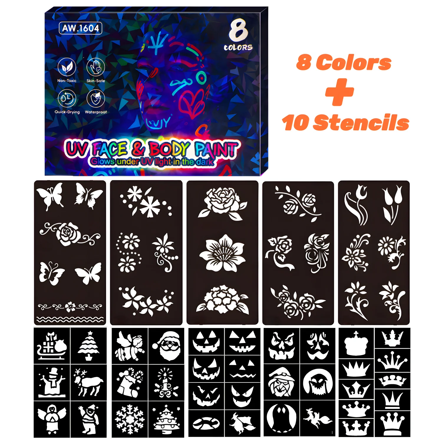 8Pack and 10Stencils