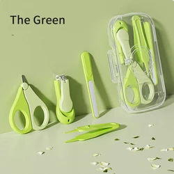 Kit de manicura infantil con recortador y tijeras