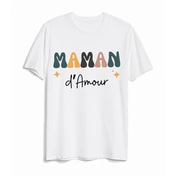 Conjunto familiar a juego: camisas retro para papá, mamá e hijo