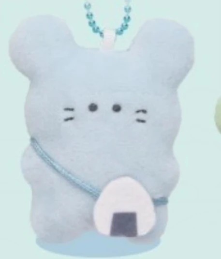blue mouse rice ball