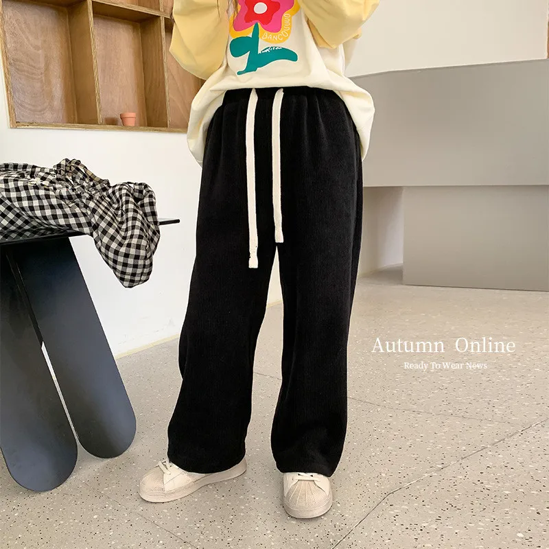Pantalones de pana ceñidos para niños – Cómodos de otoño - imagen 2