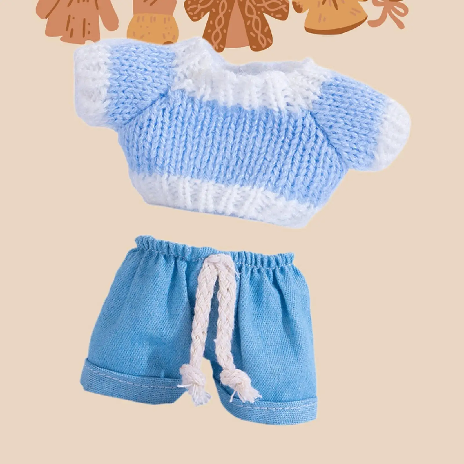 15cm Fashion Doll Clothes Cute Doll Clothing Girl Doll Outfits DIY Doll Clothes Toy Girls Gift