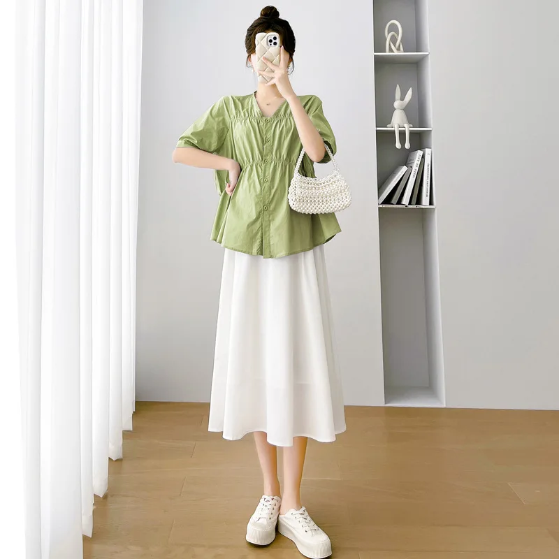 Trajes de falda de maternidad de verano 2023 - imagen 4