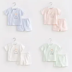 Pantalones de algodón con oso para bebé y niño – Ropa veraniega