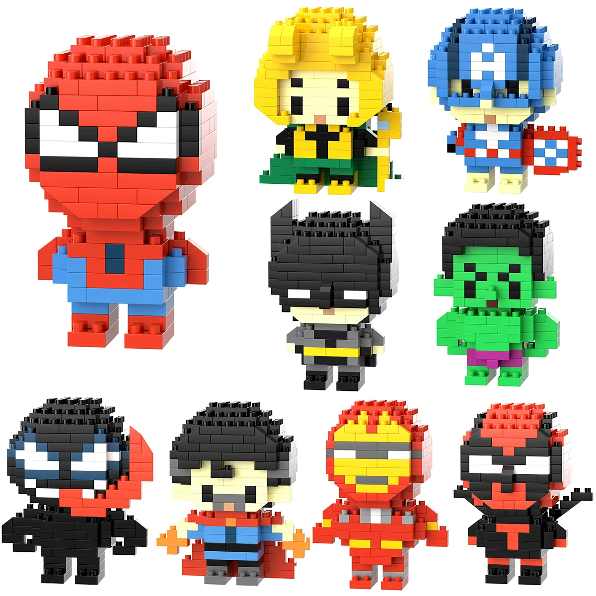 Bloques de construcción Marvel y DC – Figuras de superhéroes para niños - imagen 4