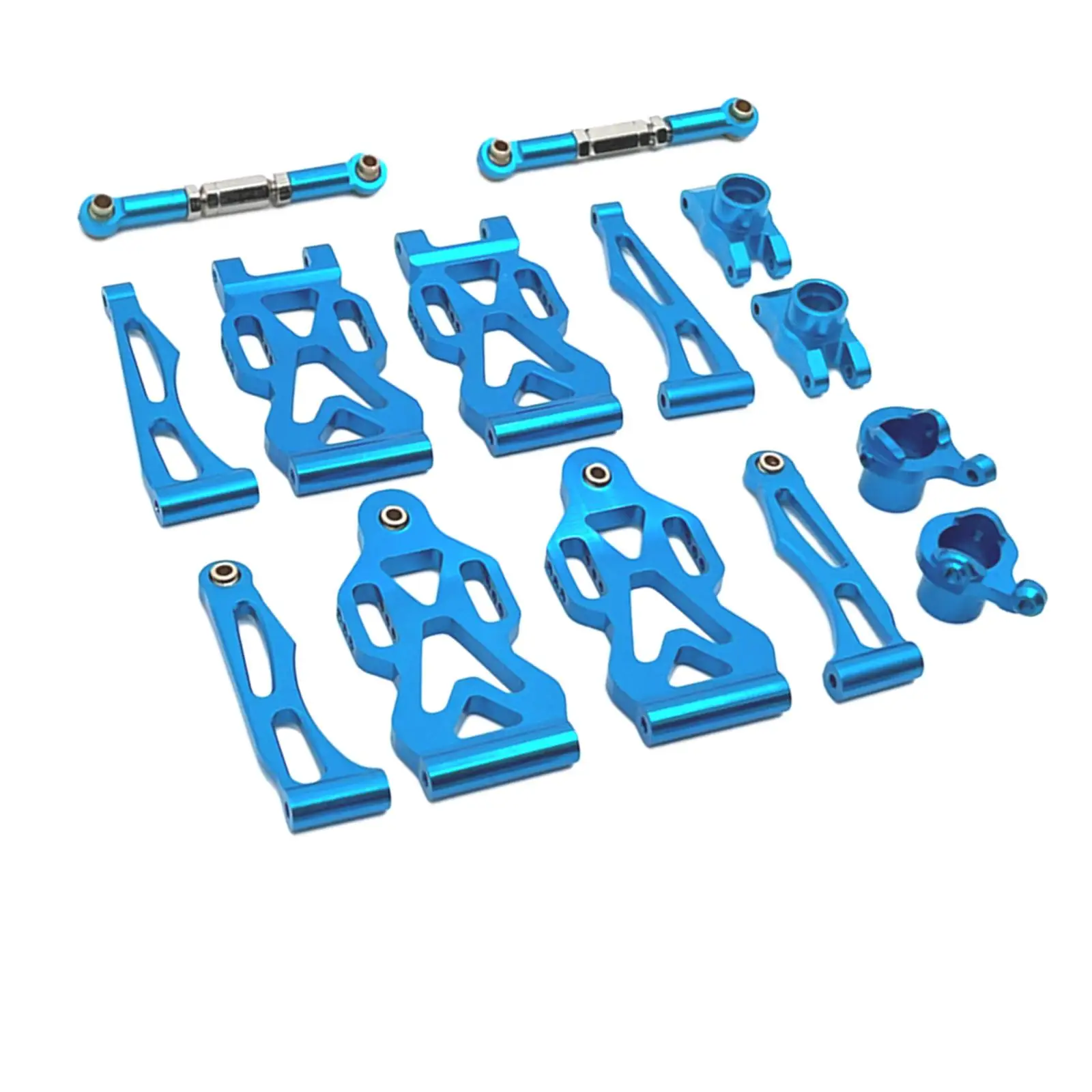 RC Front Rear Swing Arm Durable Spare Parts Replacement Accessory Steering Cups Linkage Rod for Q130A 16101 16103 Q117A 1/16 RC