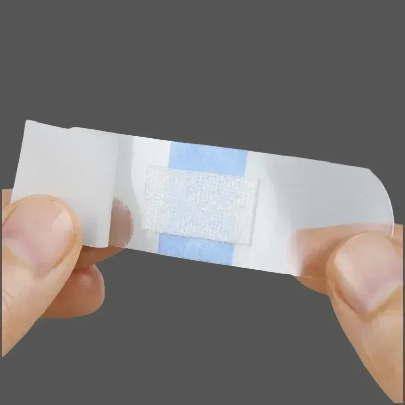 100 Uds PU transparente impermeable tirita adhesiva tiras médicas yeso para heridas para deportes baño protección primeros auxilios - imagen 4