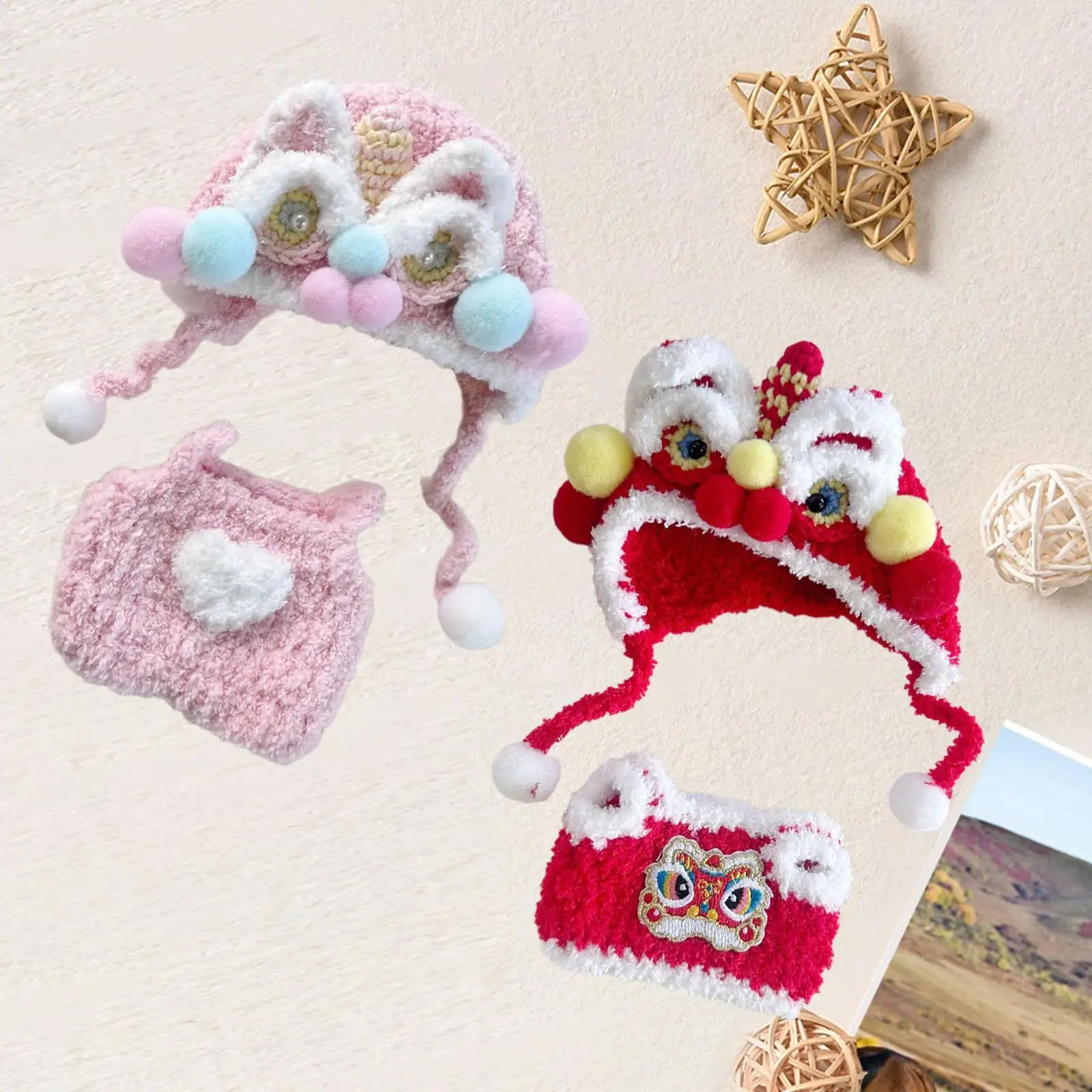 Doll Clothes Doll Cos Accessory DIY for Kids Birthday Gift Doll Outfit Dress up for 5.91'' Doll Imagination Coordination
