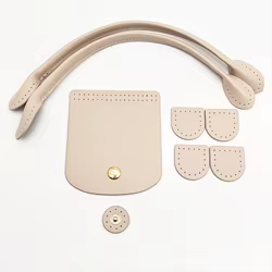 Kit completo de herrajes y tapas para bolsos DIY Artesanales