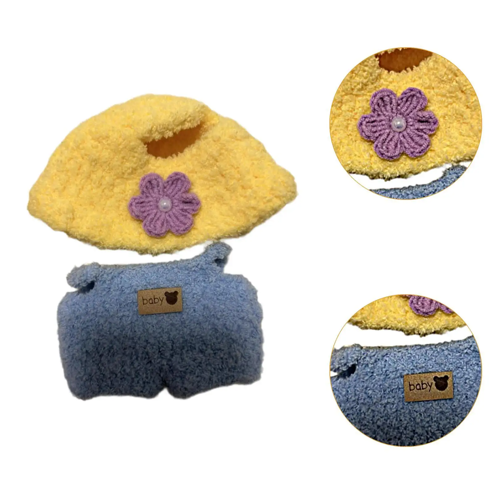17cm Miniature Doll Clothes Dress up Toy Cosplay Doll Accessories for Little Girls Gift DIY Crafting 17cm Pendant Doll