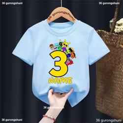 Camiseta Sprunki personalizada – Regalo original de cumpleaños