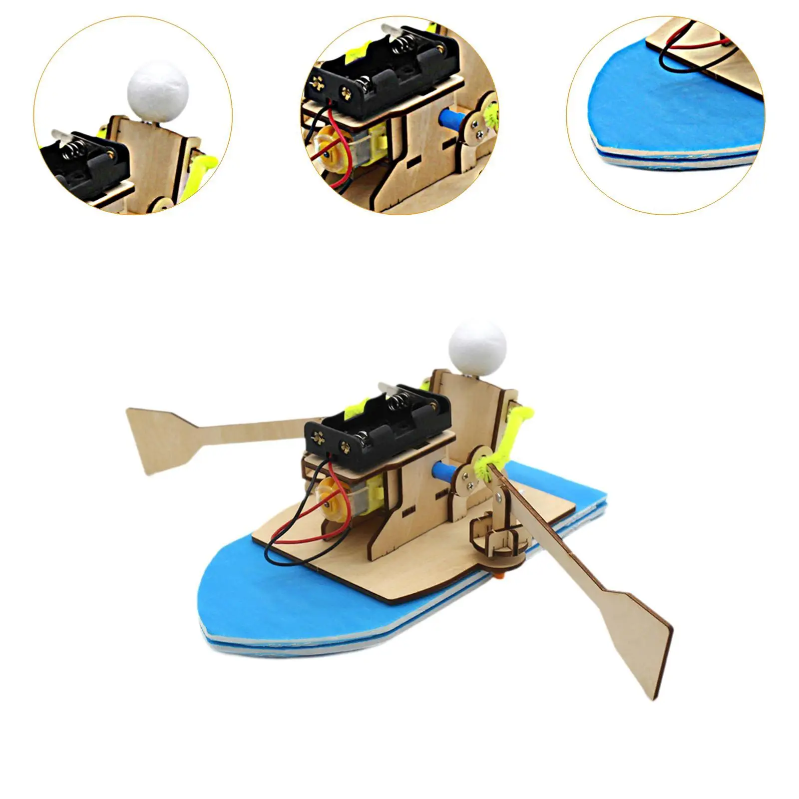 Rowing Electricity Model Physical Scientific Experiment Set for Teens Kids
