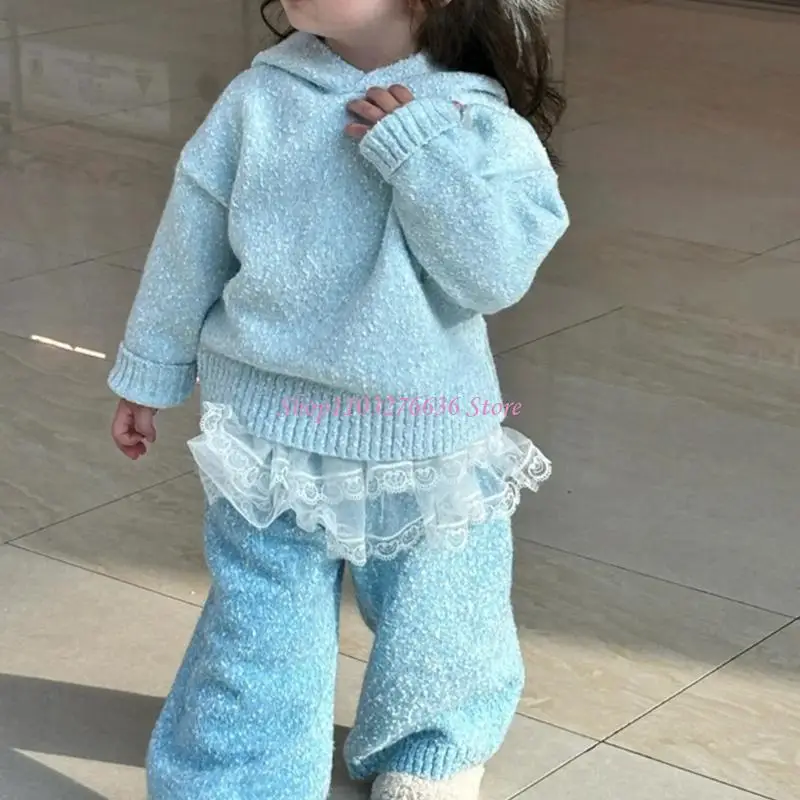 R6FD Baby Fart Curtain 2025 Spring Lace Falda corta Color sólido delantal 2 capas - imagen 2