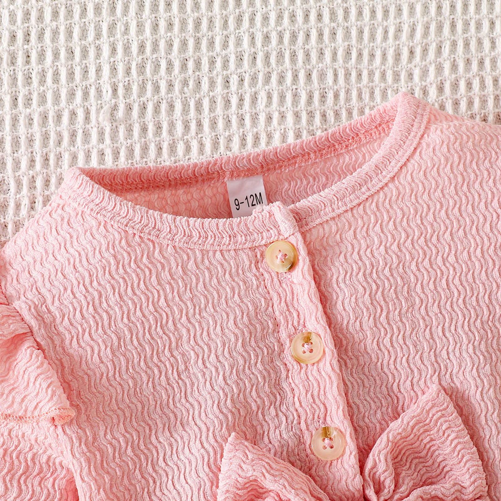 SUNSIOM Vestido de niña de 0 a 3 años, 2 piezas, trajes de otoño, vestido de tul con lazo frontal de manga larga + conjunto de diadema, ropa para niños pequeños - imagen 3