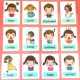 12pcs emotions