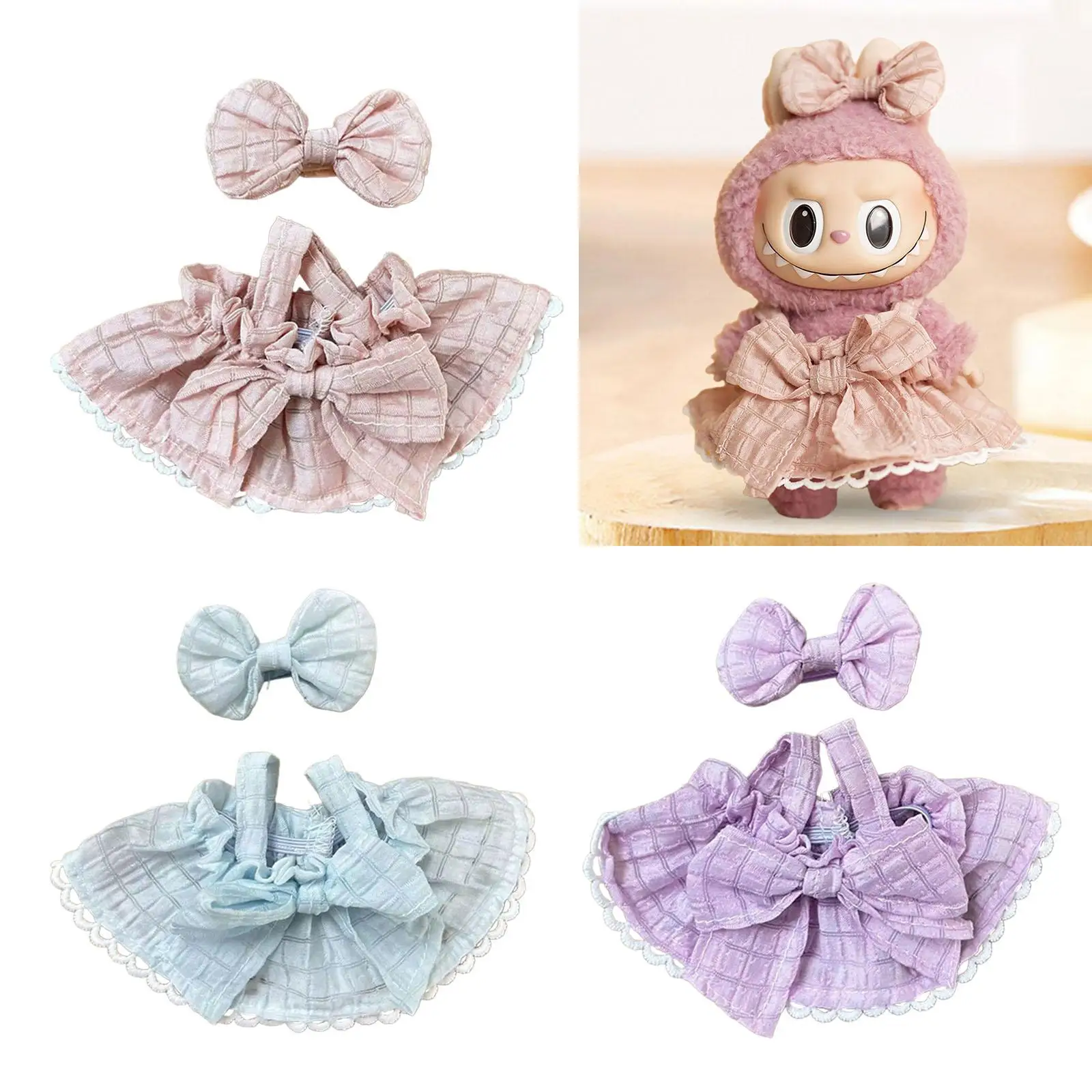 Doll Clothes Set Movie Doll Clothes Makes Your Own Dolls Costumes Cute Doll Accessories Clothing for Kids DIY Doll Toy