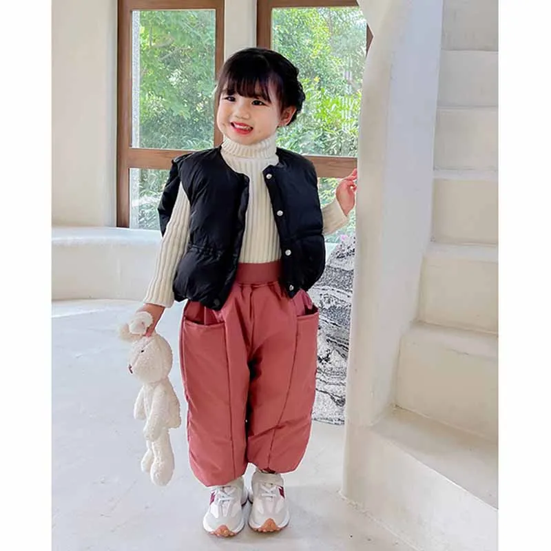 Pantalones acolchados de invierno para niño – Algodón suave - imagen 3