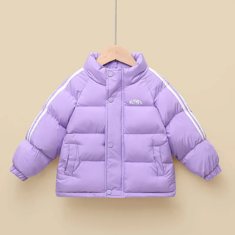 Abrigo grueso y cálido de invierno para niño con forro suave - imagen 4