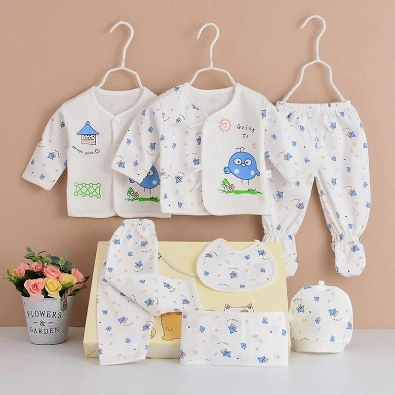 Conjunto estampado de algodón para recién nacida – Ropa bebé niña - imagen 5