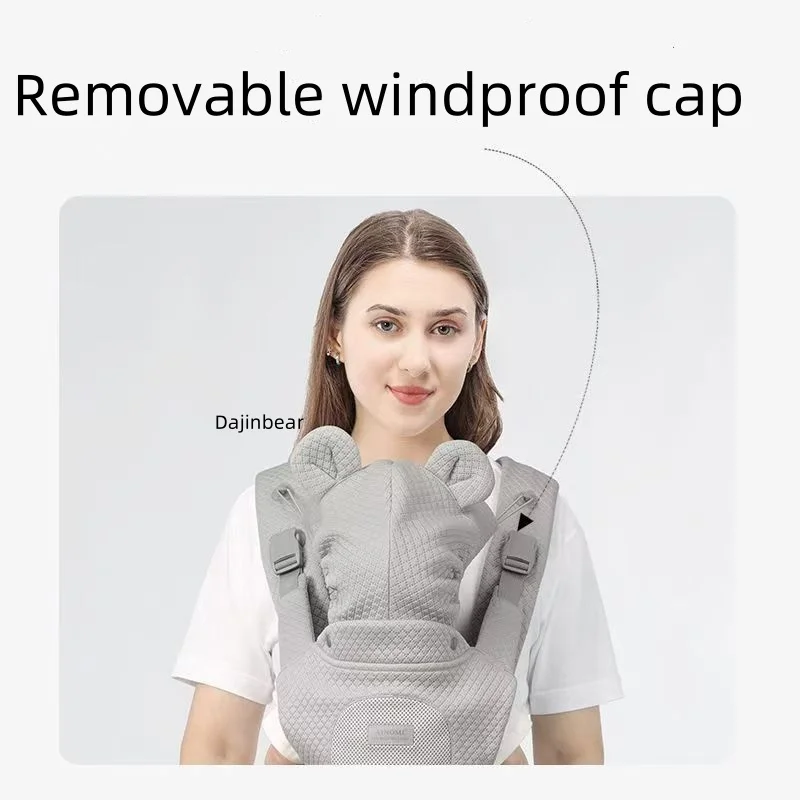 Portabebés ergonómico con tirantes ajustables para bebé - imagen 5