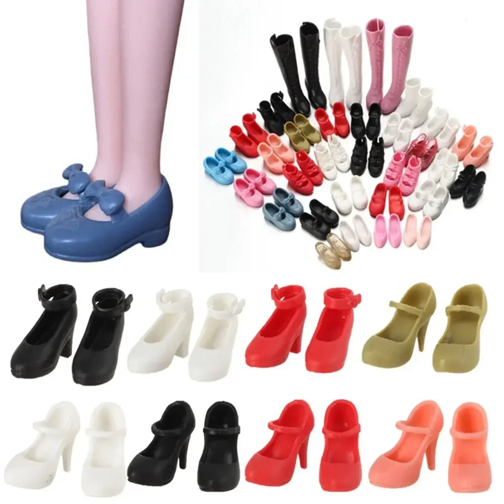 Zapatos de plástico para muñeca – Botín estilo rodilla - imagen 5