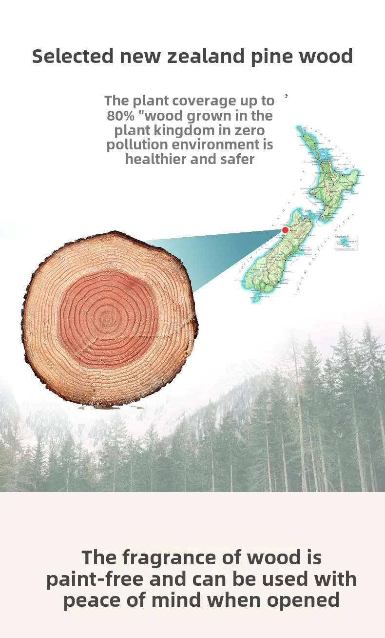 Cuna 4 en 1, cama grande de madera maciza con empalme, cuna móvil para bebé bb, cuna multifuncional para niños recién nacidos, PVC de calidad alimentaria - imagen 5