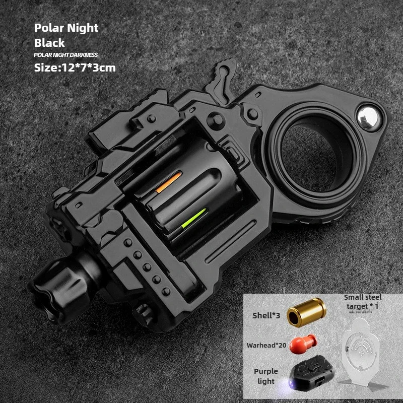 Fidget spinner Revolver de metal – Juguete antiestrés para niños - imagen 2