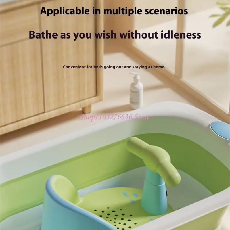 R6FD Baño infantil Asiento seguridad Copas succión contra punta punta Completo cómodo - imagen 2