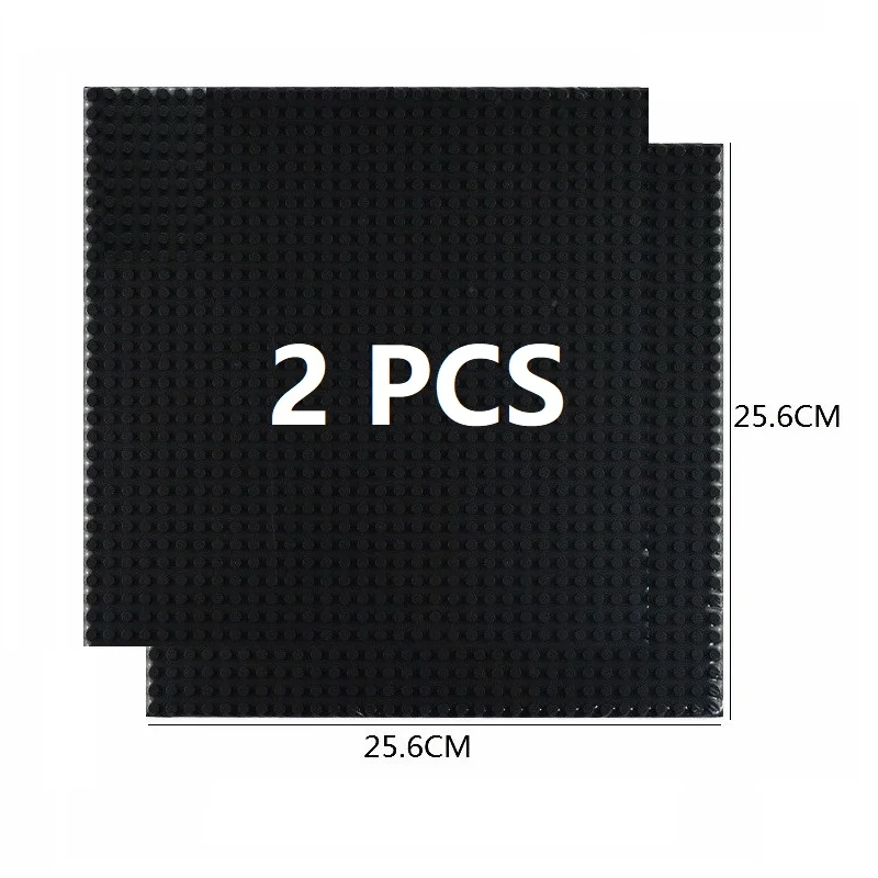 2PCS 32X32 Black