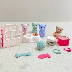 Casita de juegos con osos de peluche - Juguetes educativos para niños