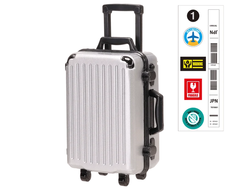 Suitcase silver L