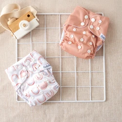 Pañal de tela impermeable reutilizable para bebé recién nacido