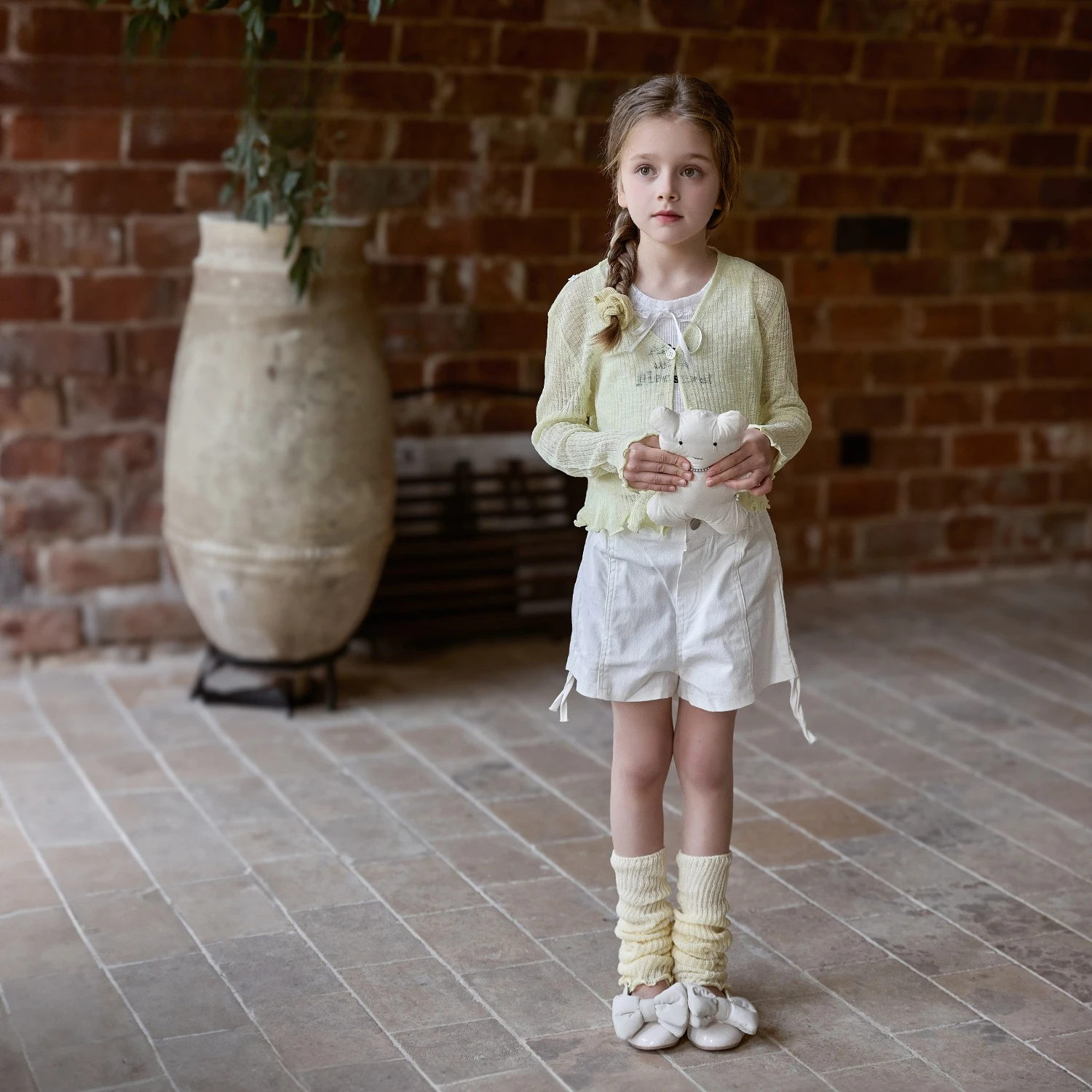 Calentadores de piernas de Color sólido para niños, moda coreana, cubiertas de pies para niñas, calcetines finos antimosquitos de algodón suave para bebés - imagen 4