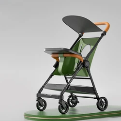 Carrito de bebé plegable ligero para viajar en avión - arnés 5 puntos