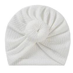 Turbante de algodón suave para bebé recién nacido