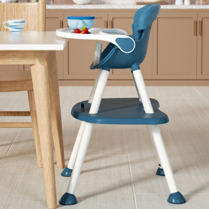 Silla de comedor multifuncional para bebés y niños de 0 a 5 años, Asiento desmontable con respaldo para estudiantes, escritorio de estudio - imagen 5