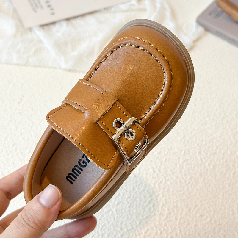 Primavera otoño zapatos casuales para bebés fiesta de cumpleaños estilo caballeros zapatos para niños suela suave antideslizante zapatos para niños pequeños - imagen 5