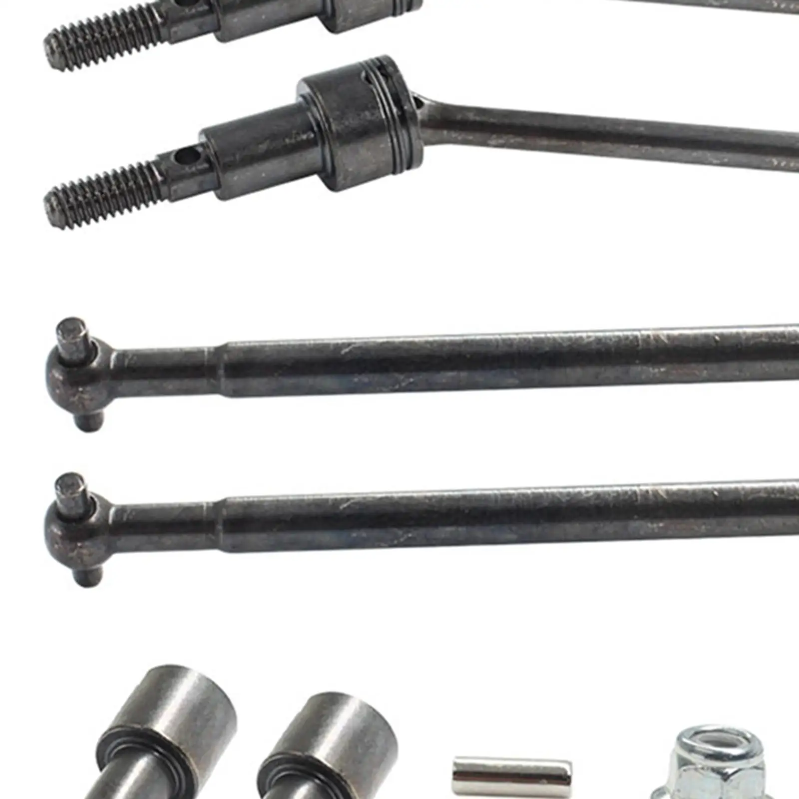 4x RC Drive Shafts Transmission Shafts Front and Rear Accessories for 16101