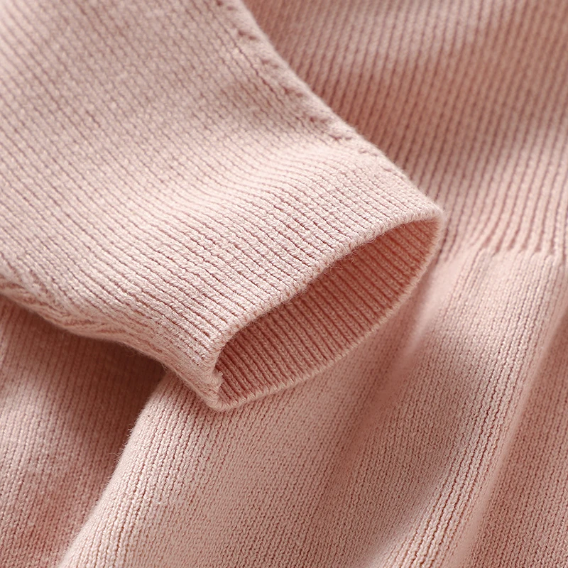 Monos bebé de algodón de manga larga rosa para otoño-invierno - imagen 4