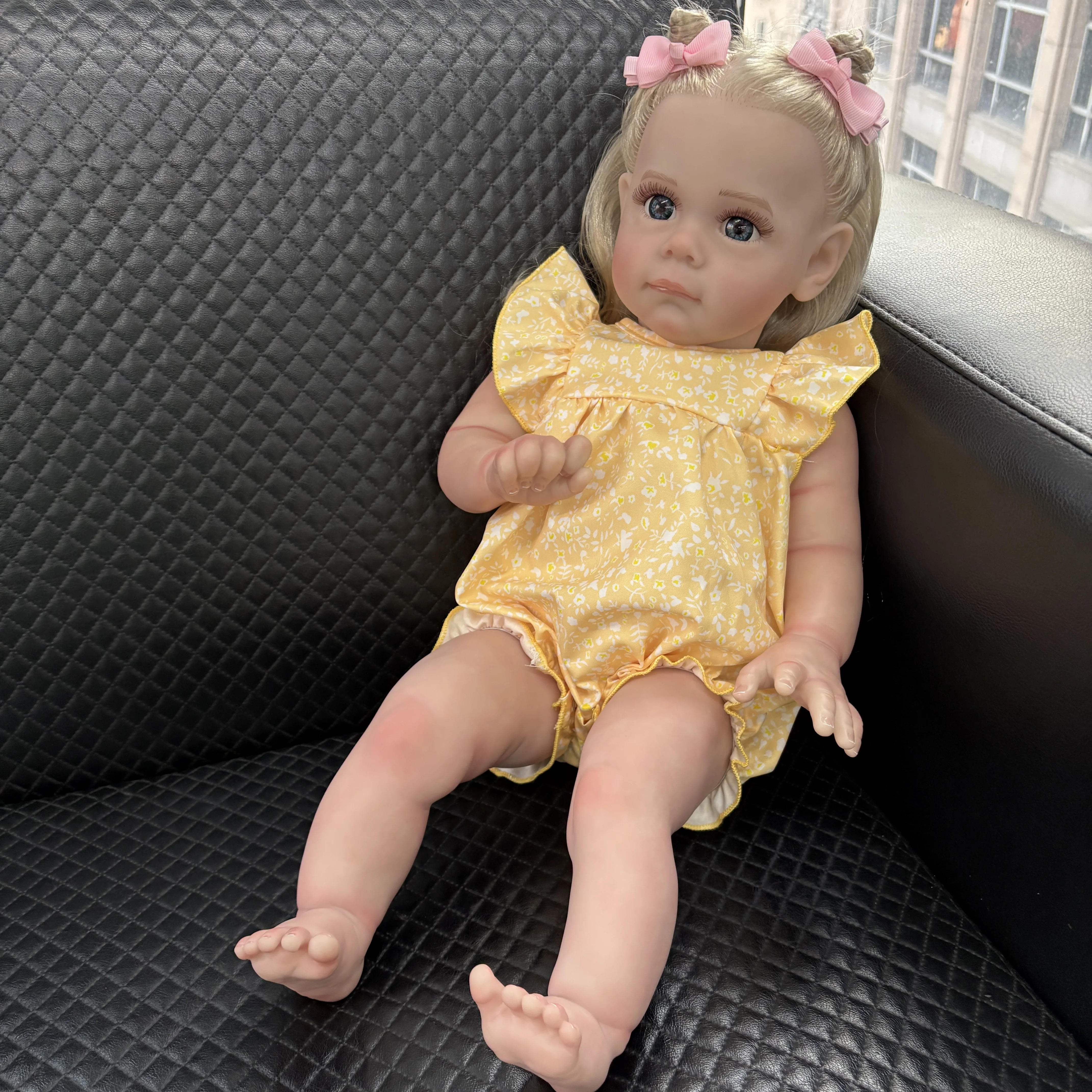 Muñeca renacida Maggie piel 3D tacto suave - imagen 4